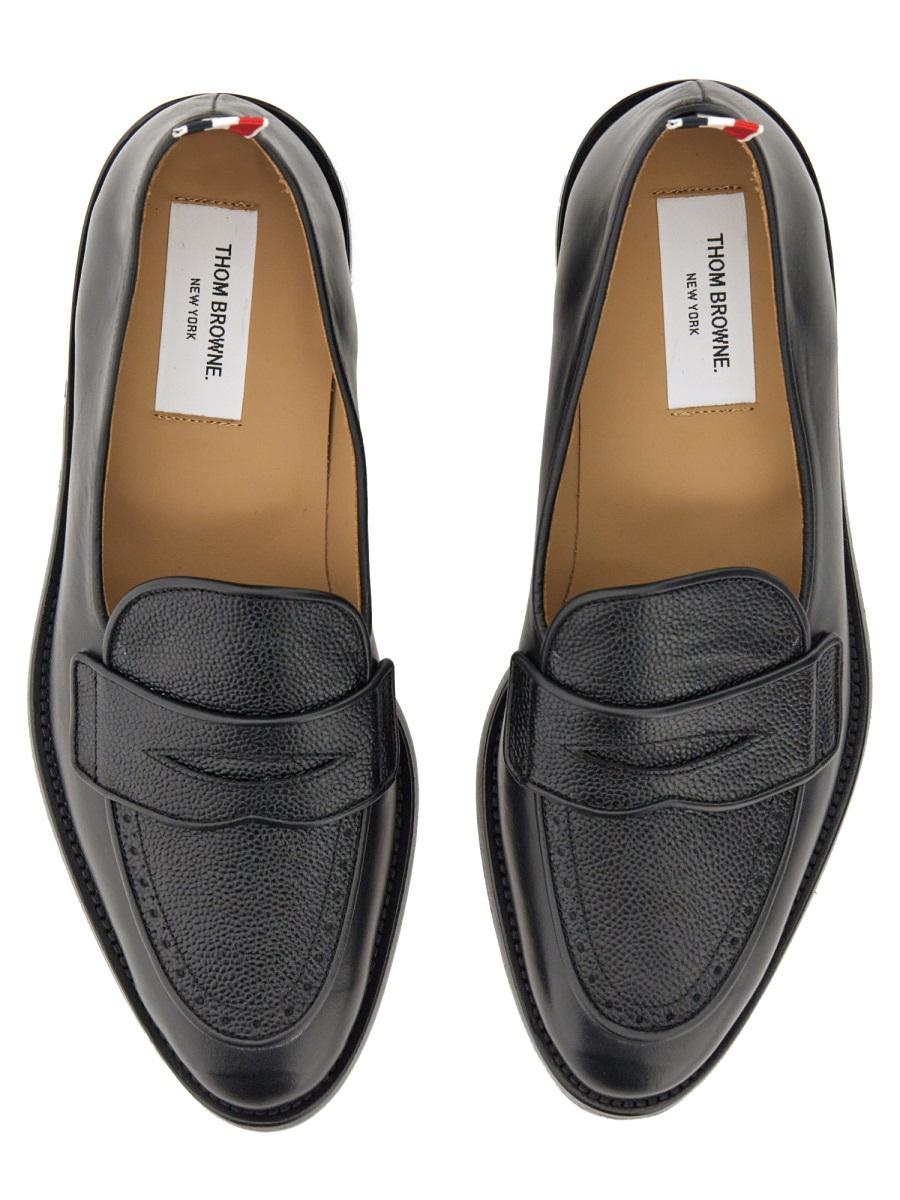 THOM BROWNE VARSITY PENNY LOAFER - 5