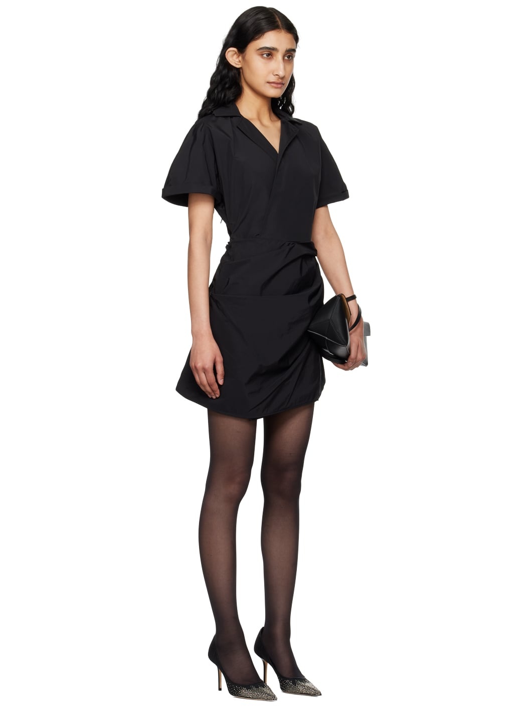 Black Lucia Minidress - 2