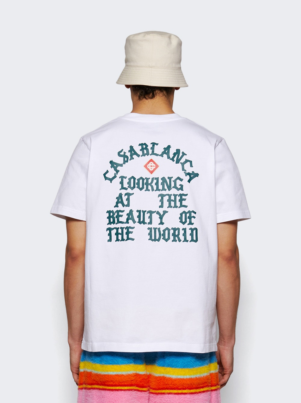 Looking At The Beauty Of The World Tee White - 4