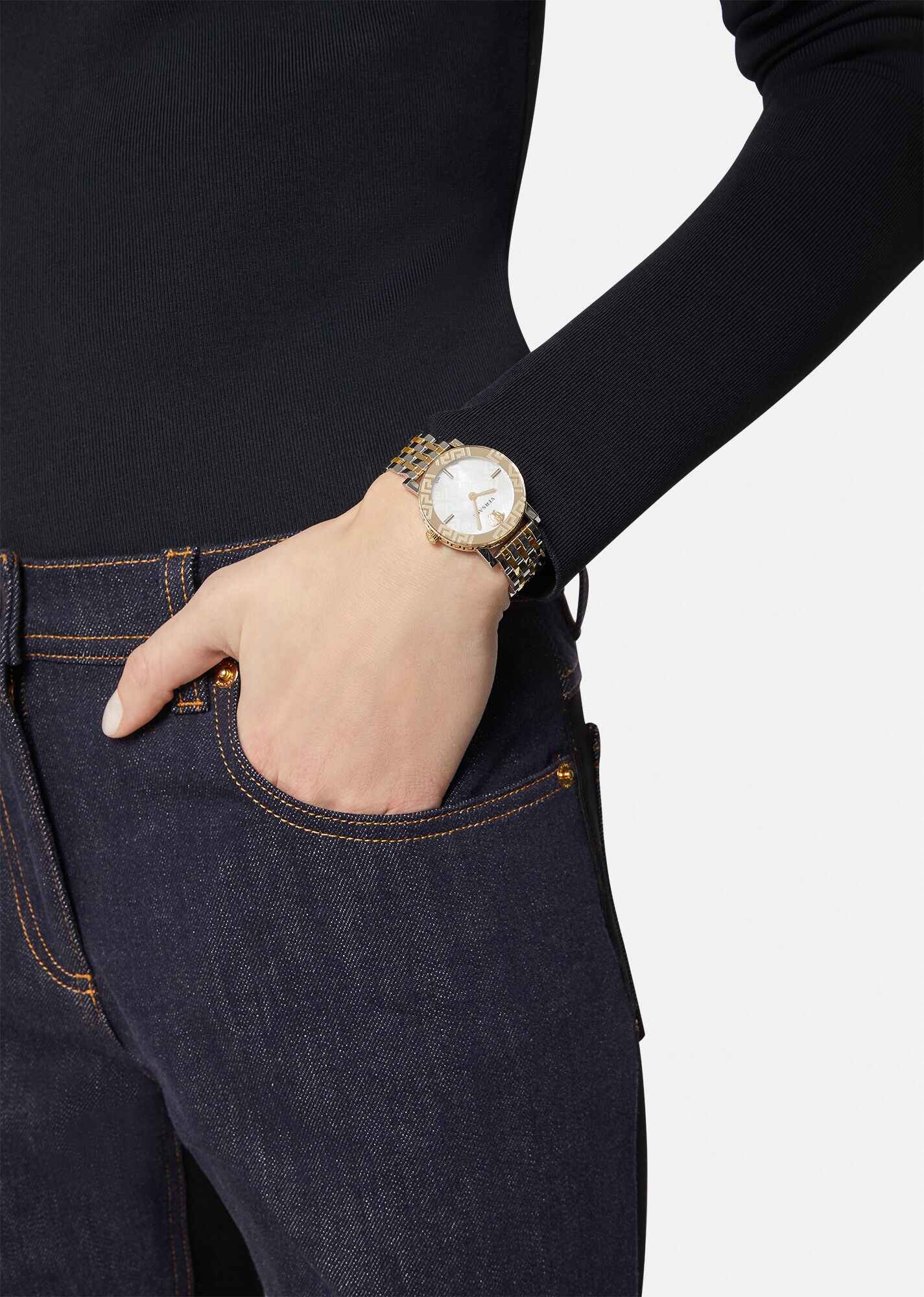 Greca Glass Watch - 5