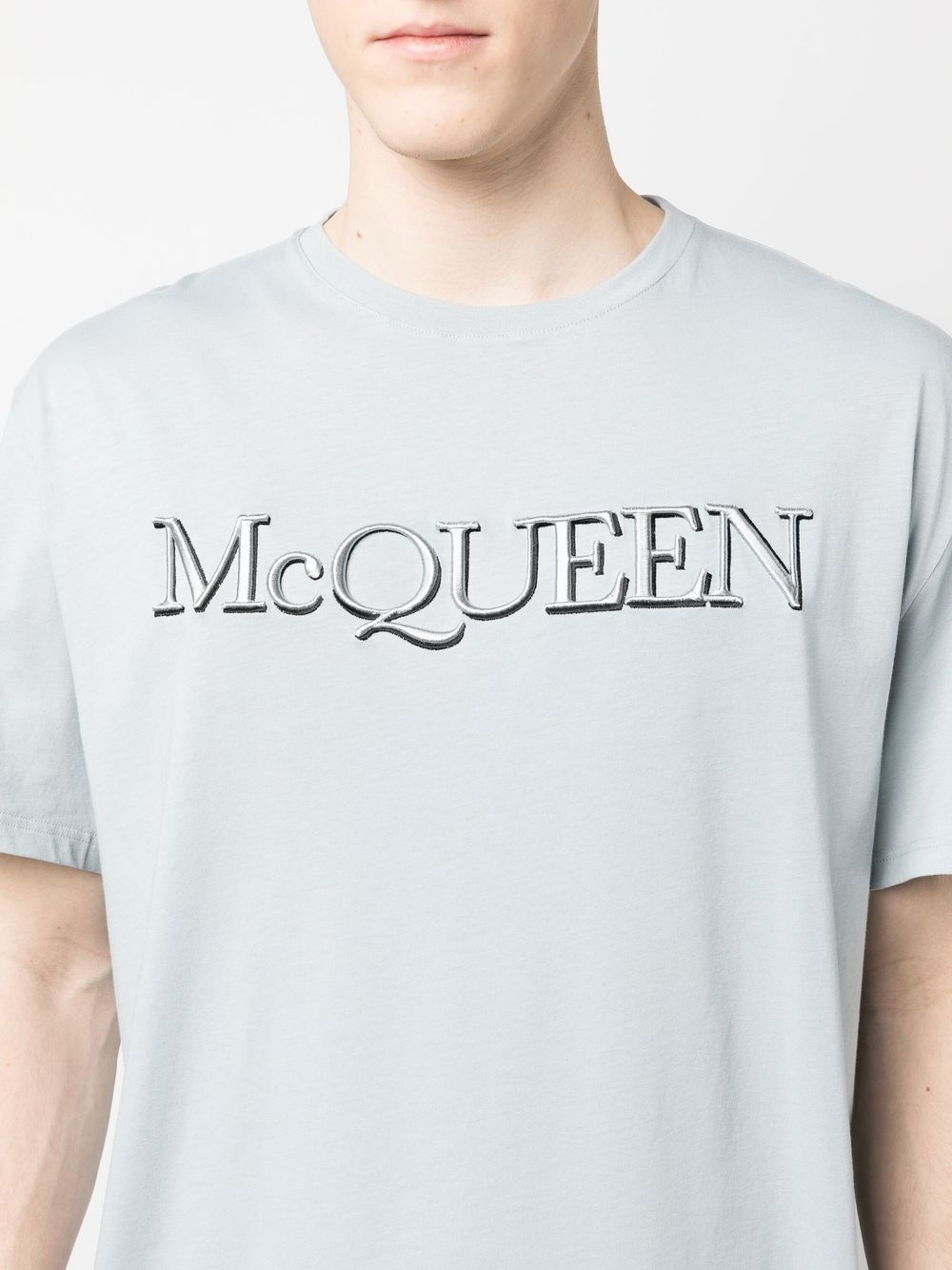 logo-print cotton T-shirt - 5
