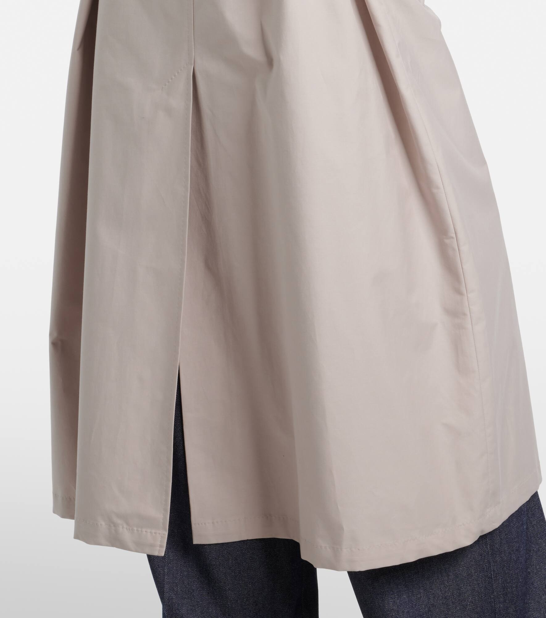 Felipe cotton-blend twill trench coat - 6