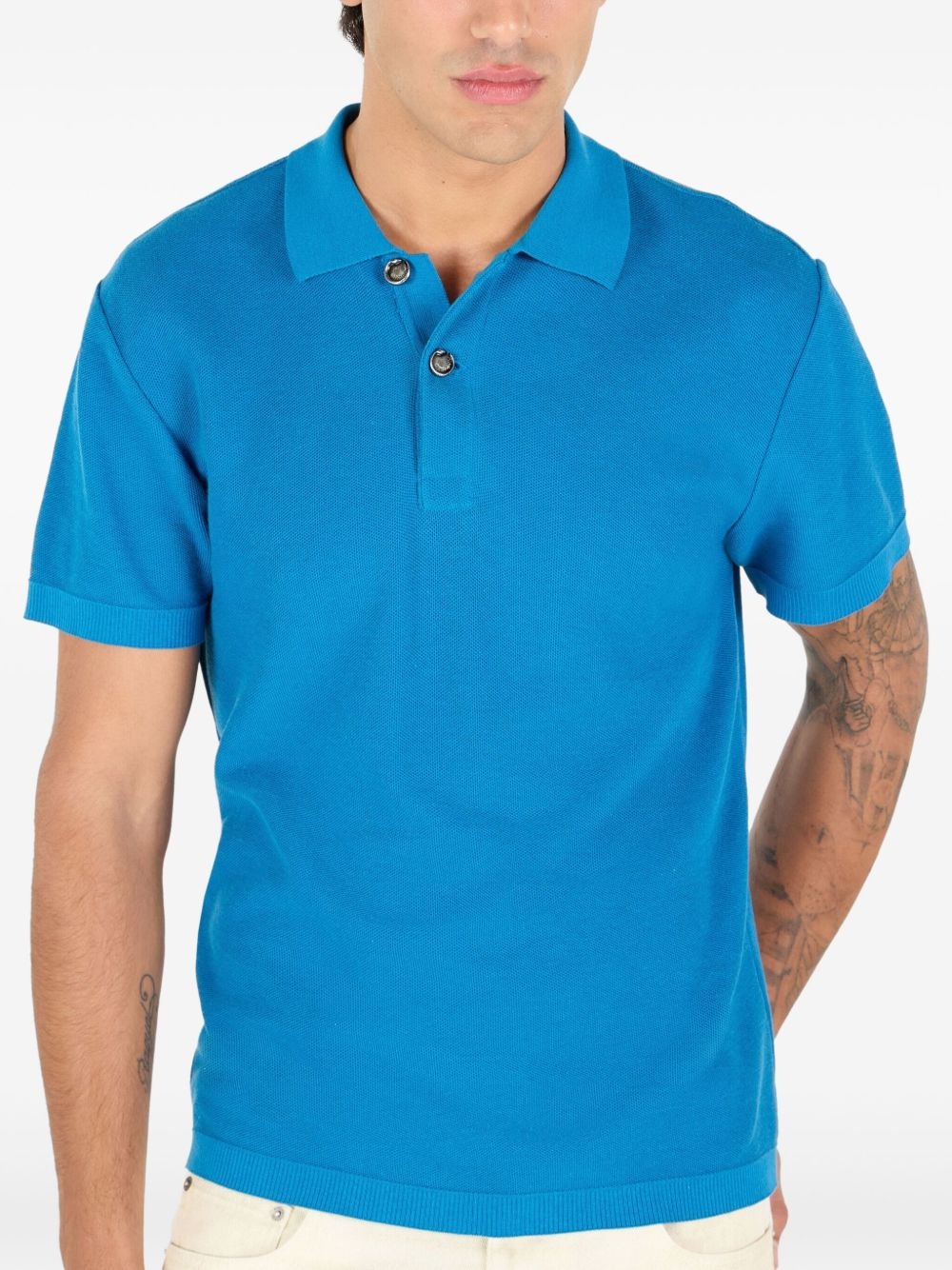 cotton polo shirt - 5