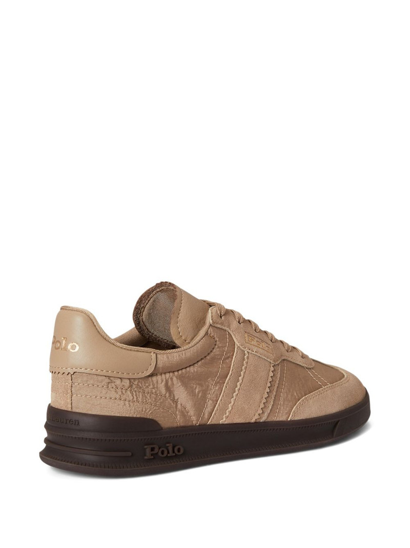 suede trim aera trainers 4