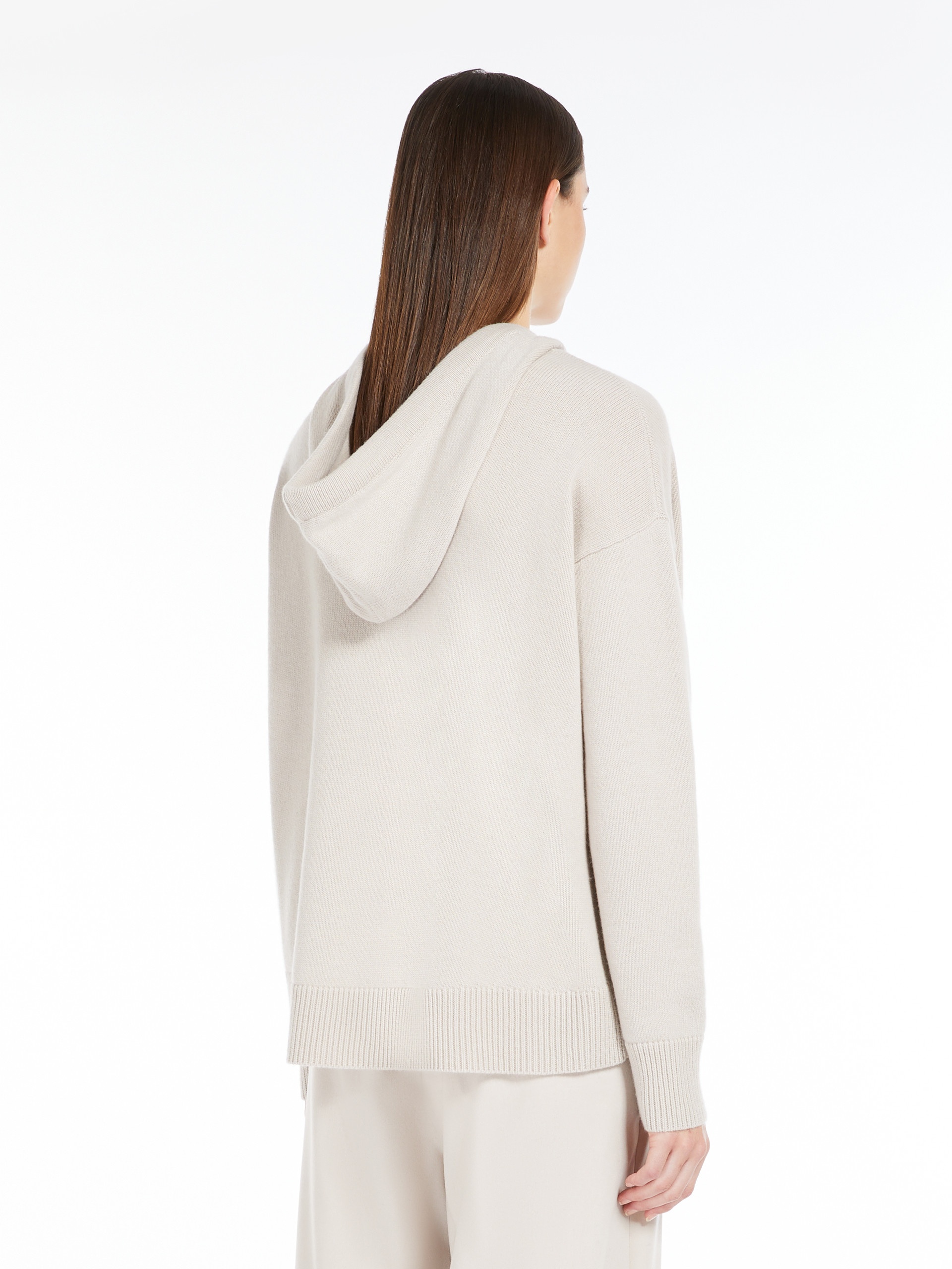 GORIZIA Wool and cashmere knit sweatshirt - 4