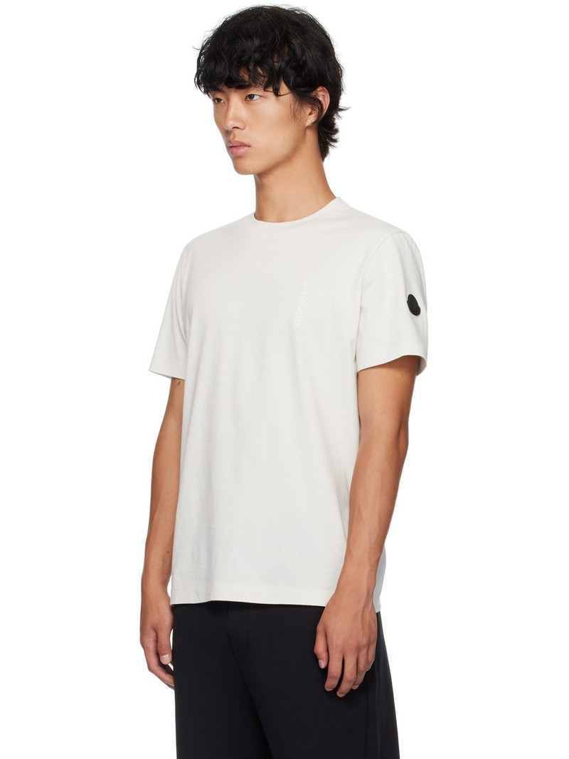 Moncler Gray Garment-Washed T-Shirt outlook
