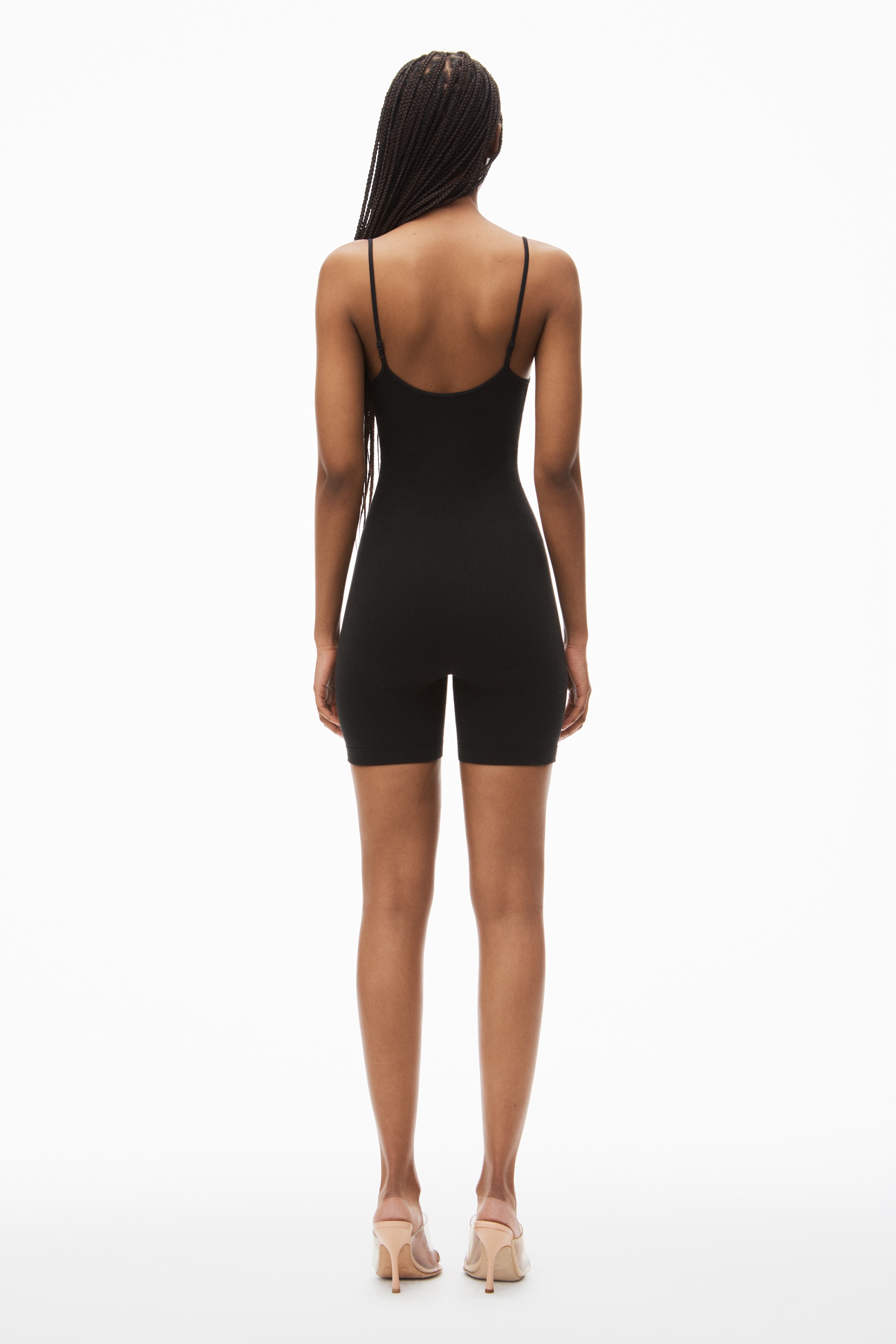 cami bodysuit in ribbed jersey - 5