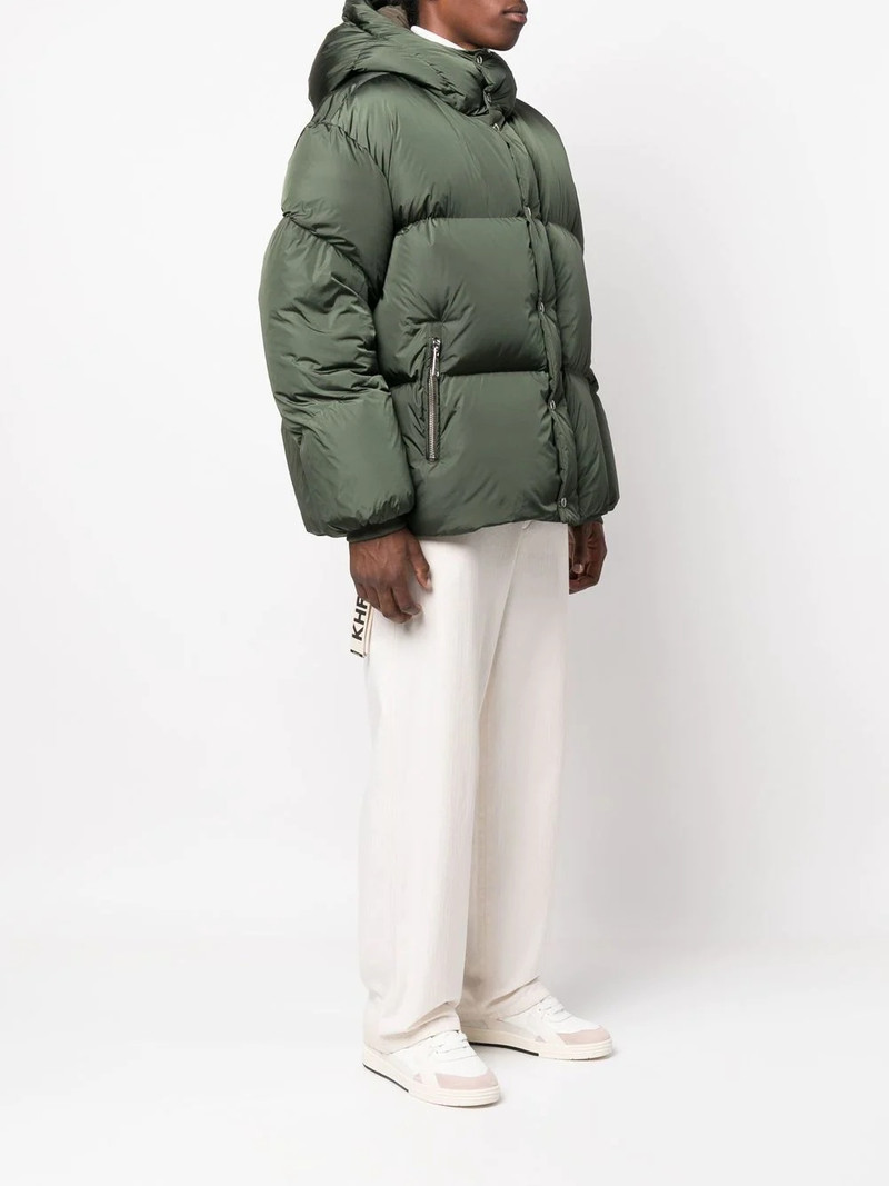 padded press-stud fastenign jacket 3
