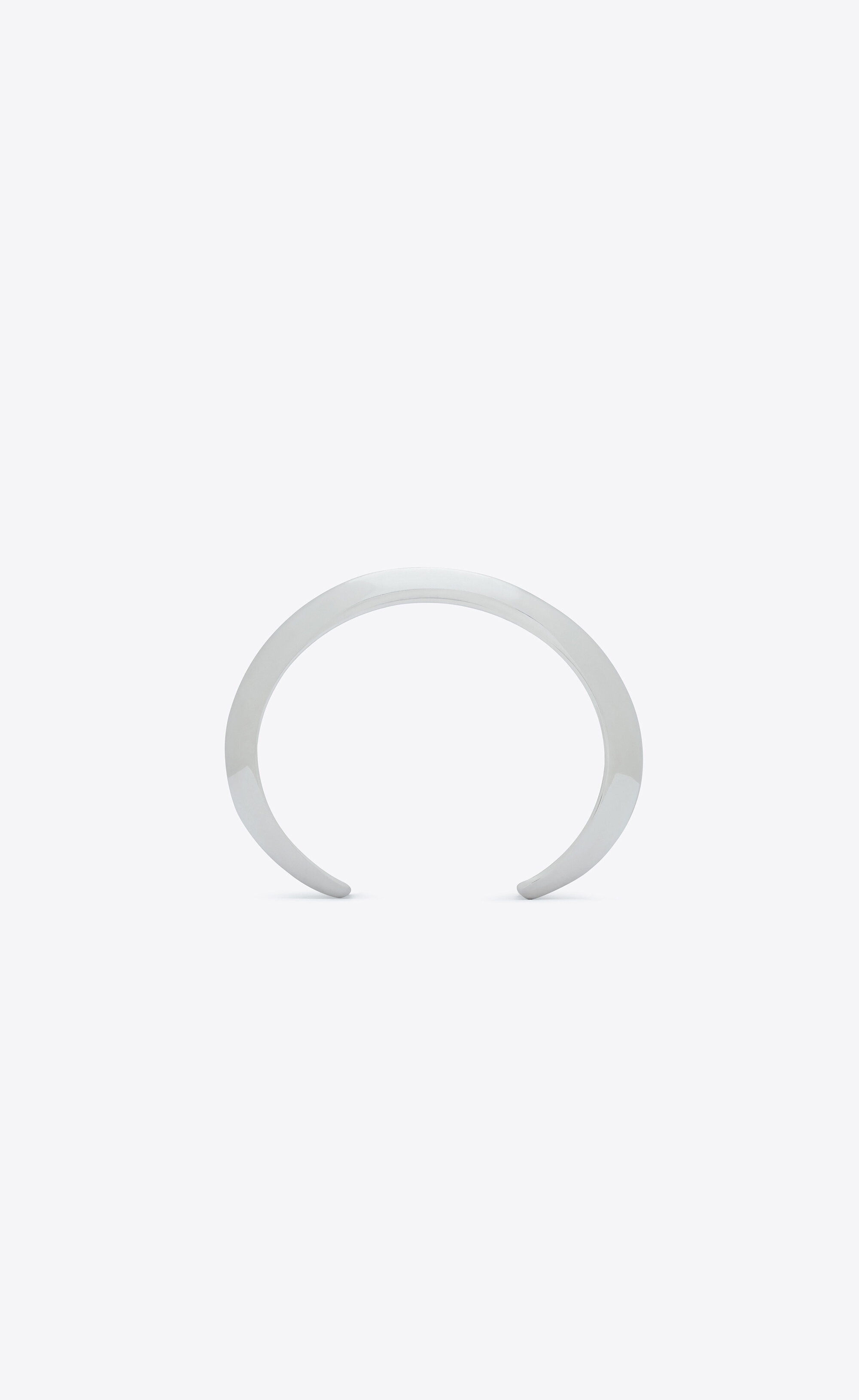 wavy cuff bracelet in metal - 5