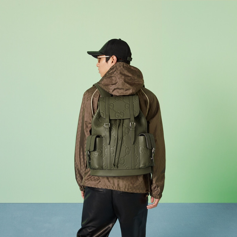 GUCCI Jumbo GG backpack outlook