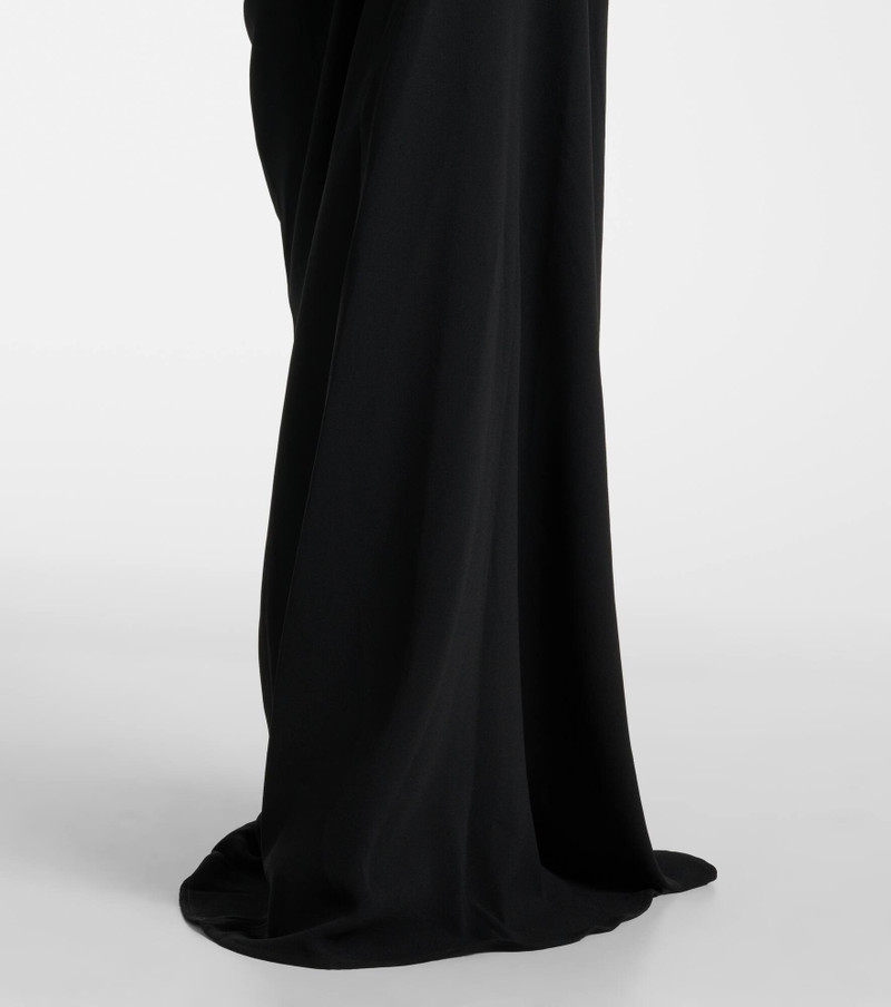 Draped maxi skirt 5