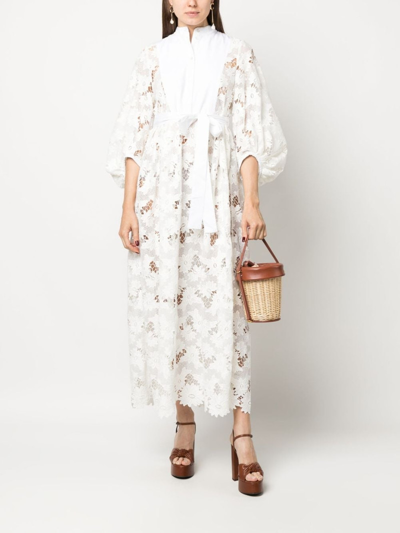 Erdem Nairne floral-lace midi dress outlook
