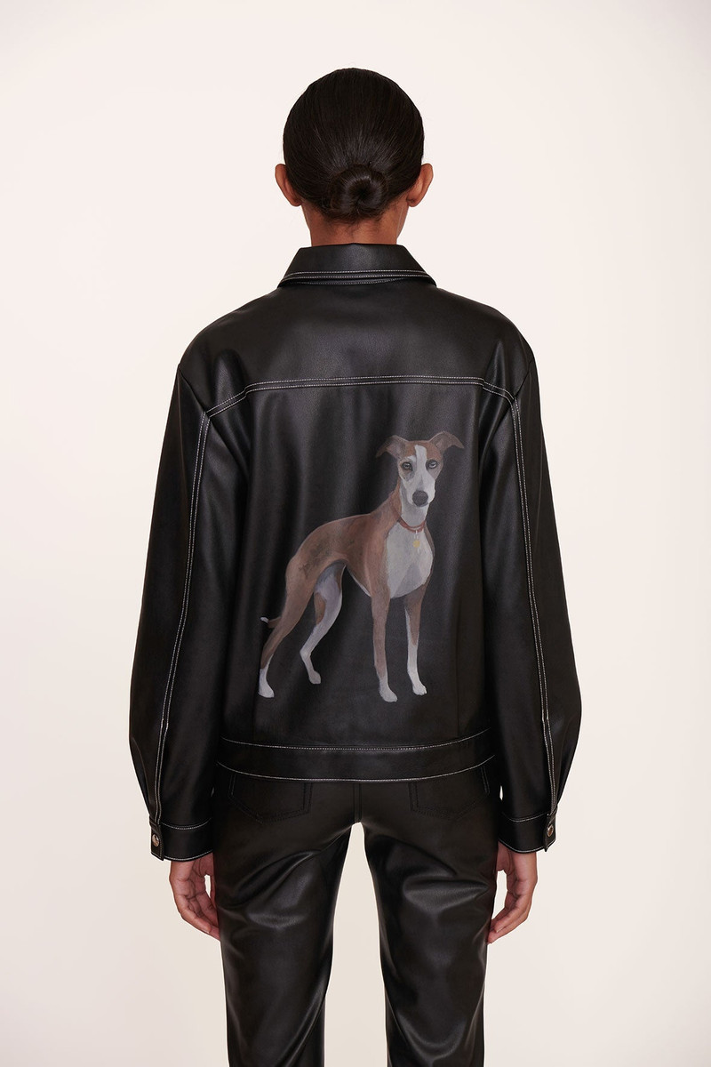 STAUD CUSTOM RYAN JACKET | BLACK outlook
