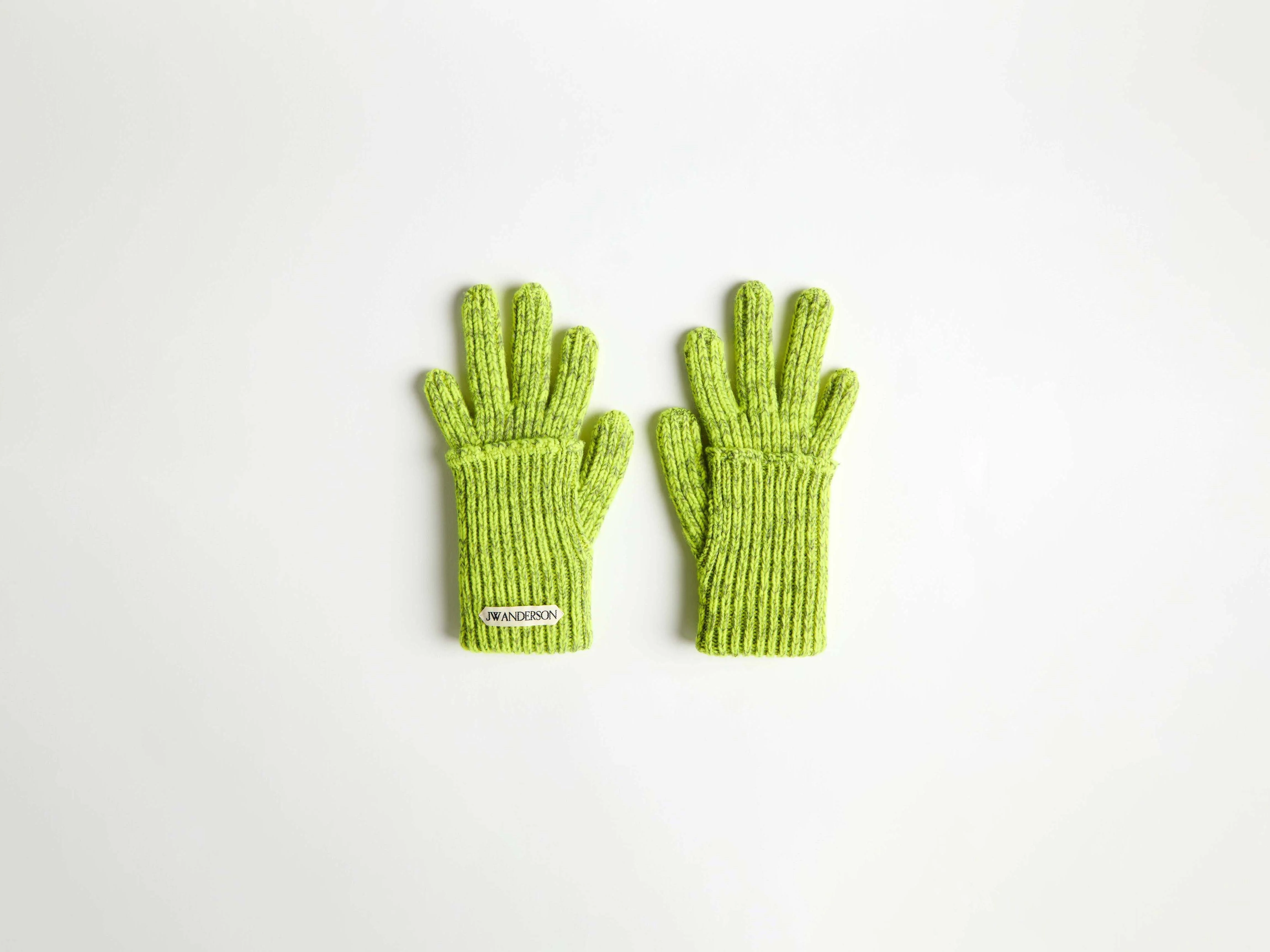 MOULINE GLOVES IN NEON YELLOW - 1