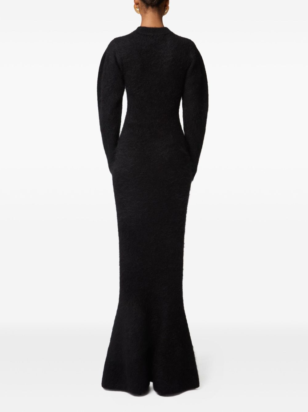 wool maxi dress - 4
