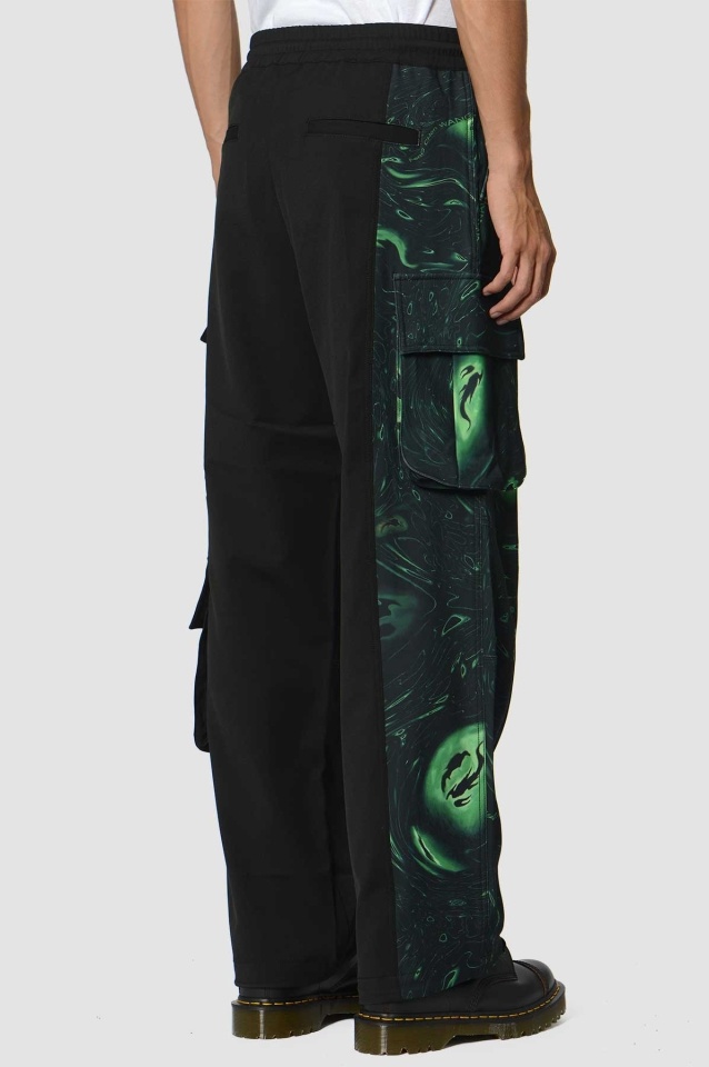 FENG CHEN WANG Lacquerware Printed Trousers - 4