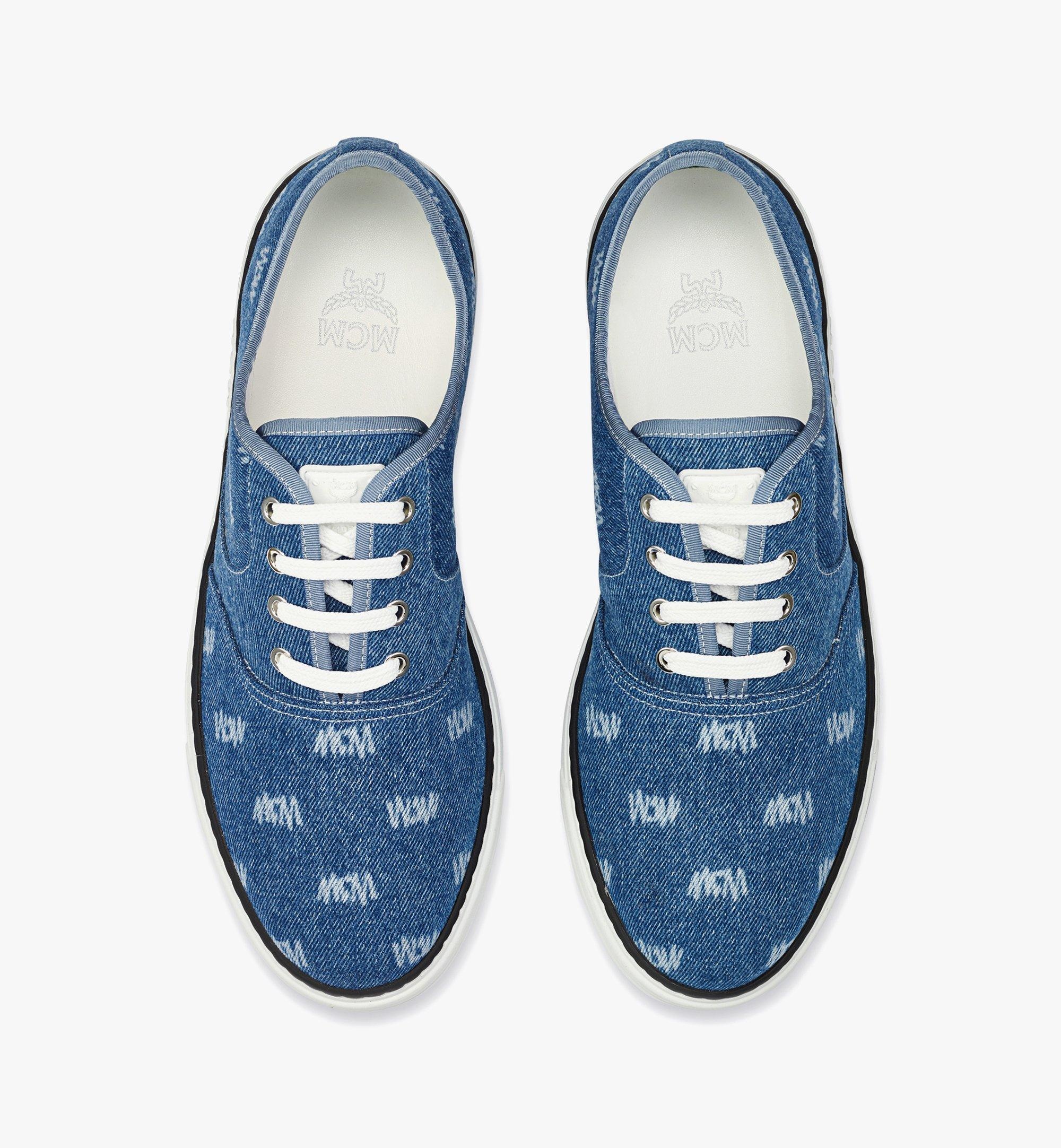 Men’s Semblas Low-Top Sneakers in MCM Sommer Denim - 6