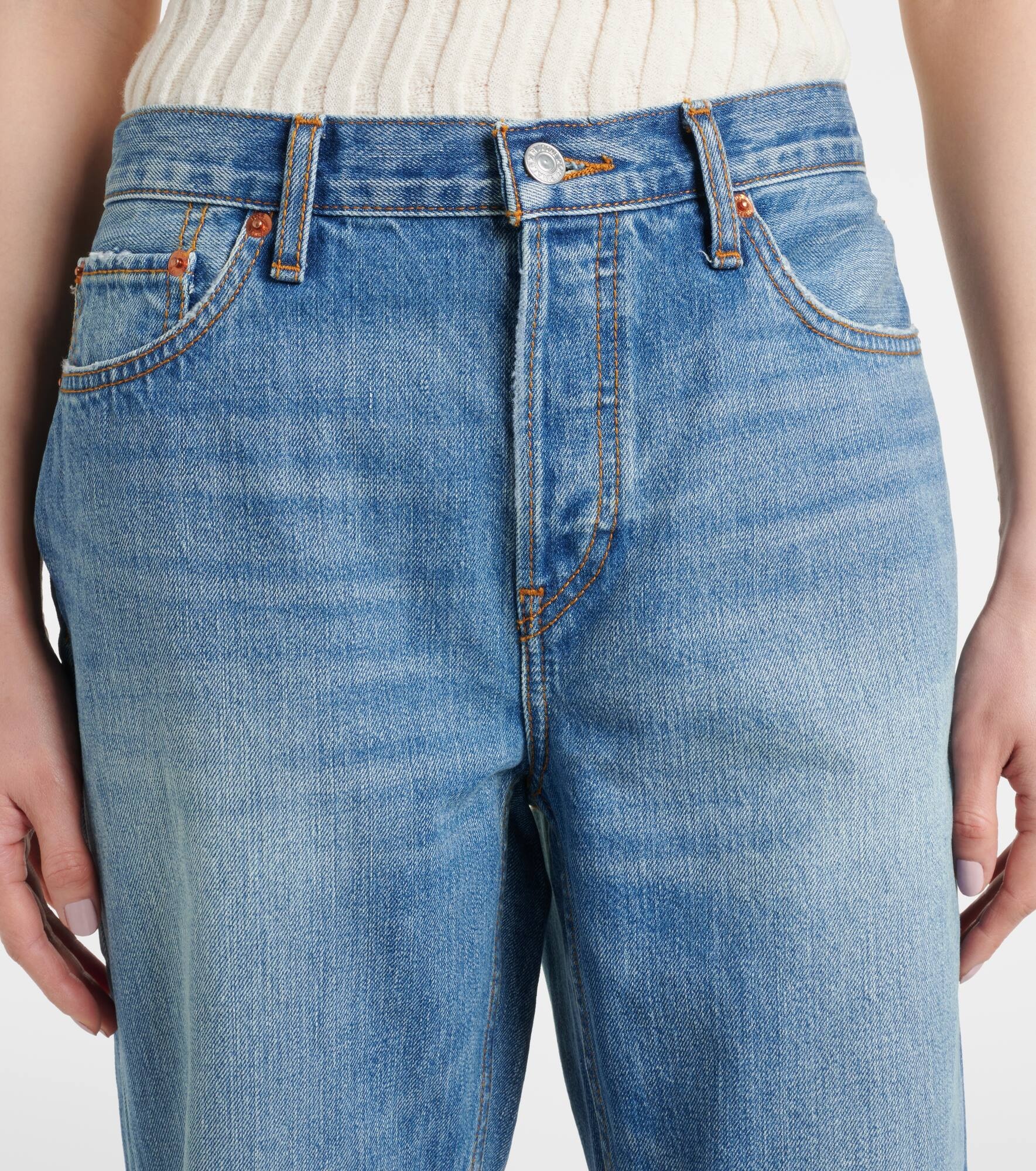 The Standard mid-rise straight jeans - 4
