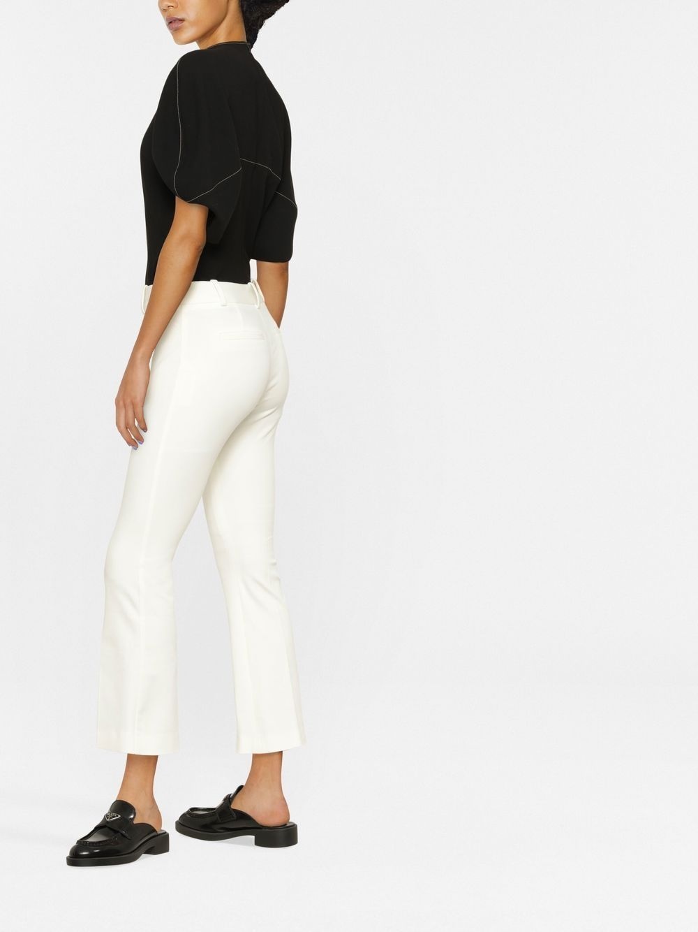 skinny-cut cropped trousers - 3