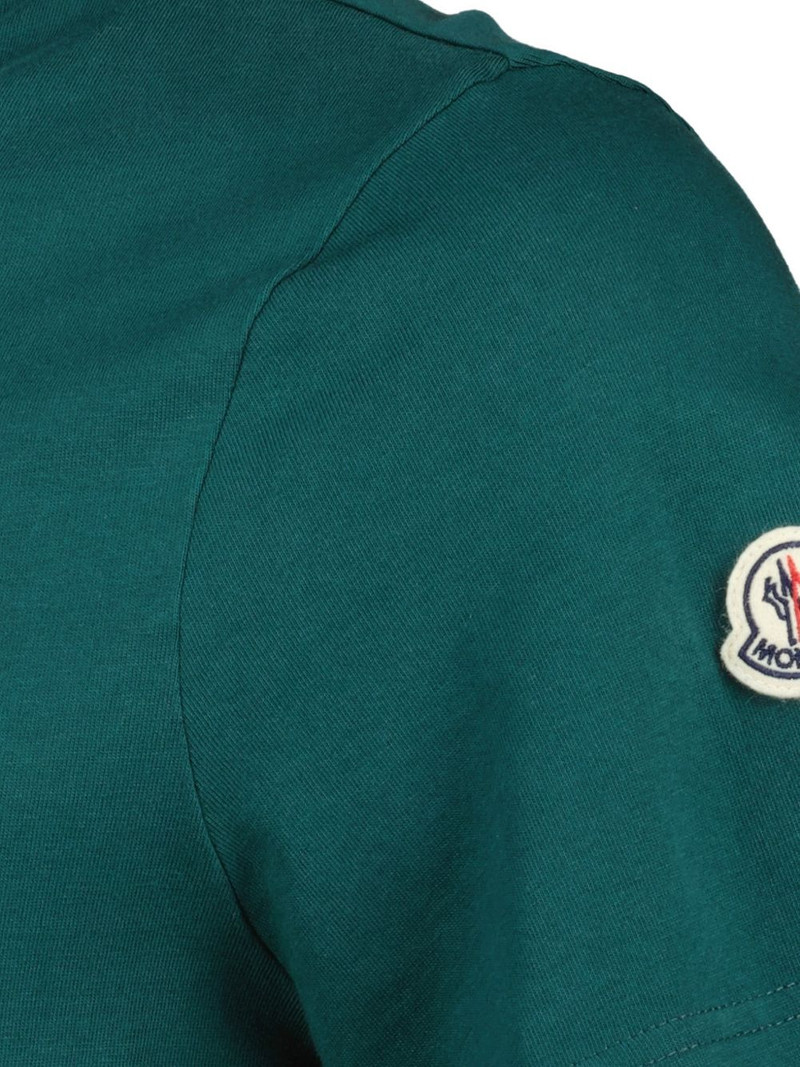 logo-embroidered T-shirt 4