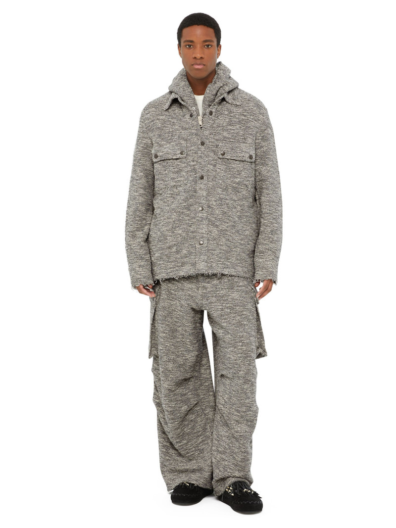 B & W Mouline’ Overshirt 4