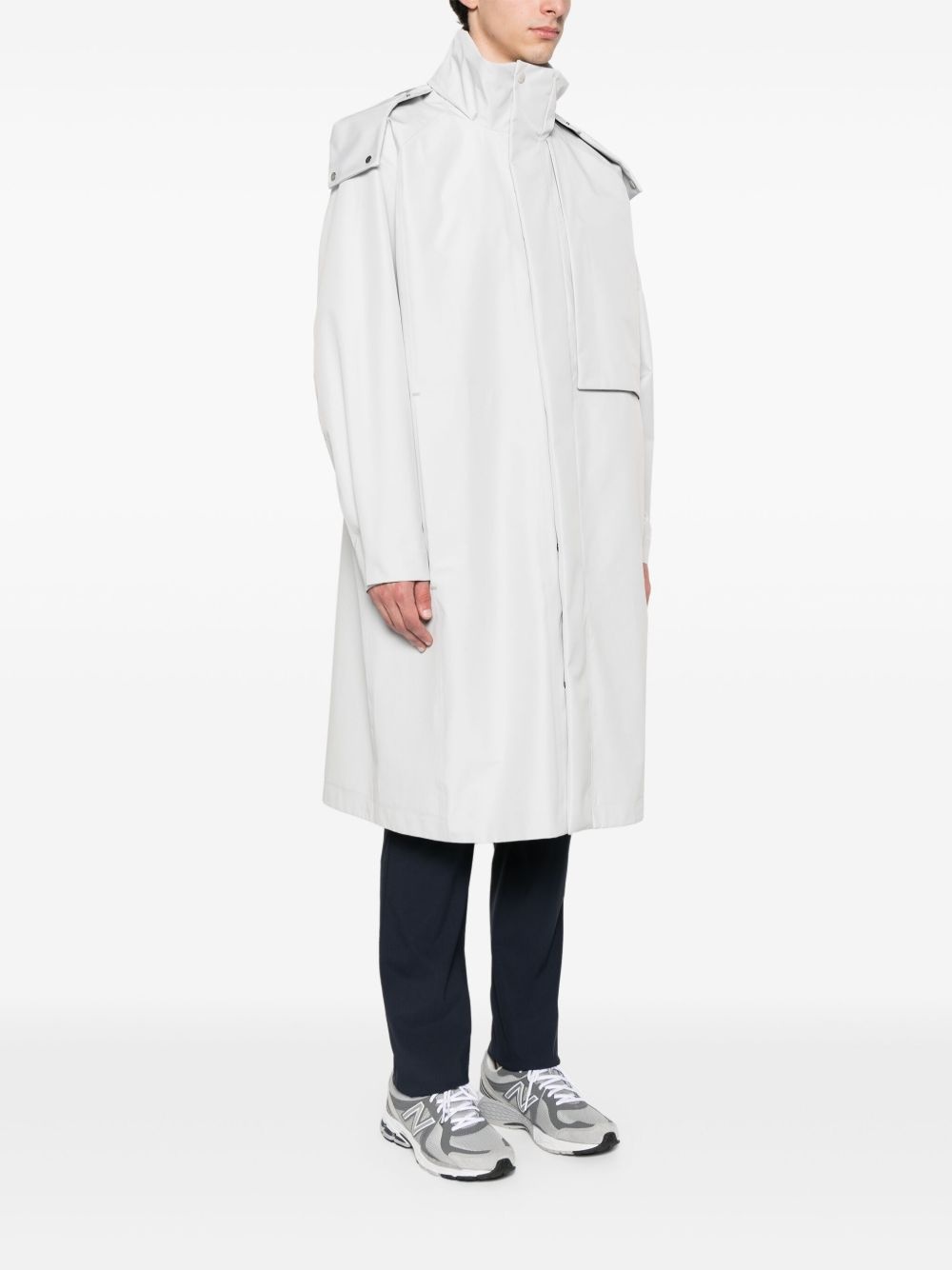 press-stud parka - 3