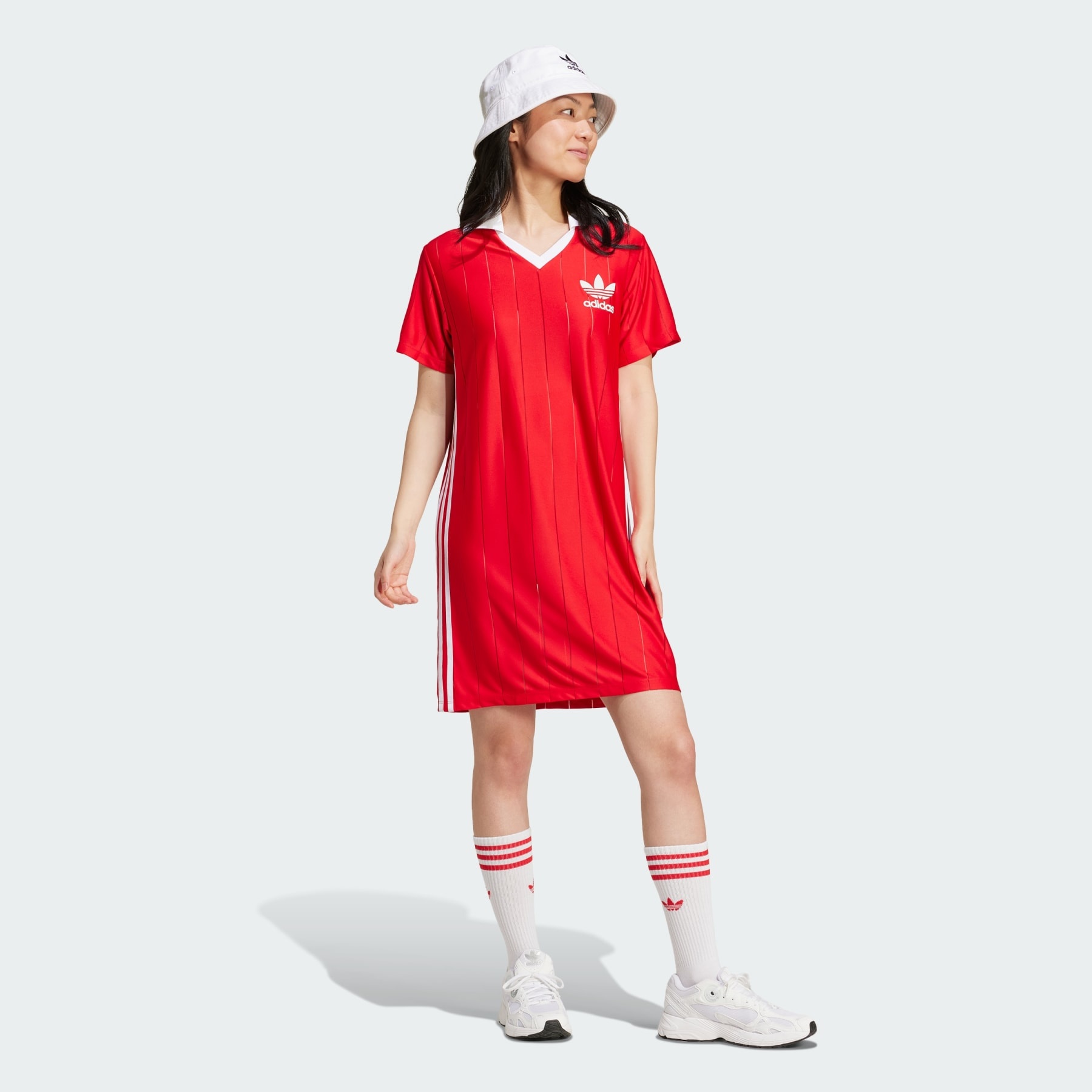 Adicolor 3-Stripes Pinstripe Dress - 4