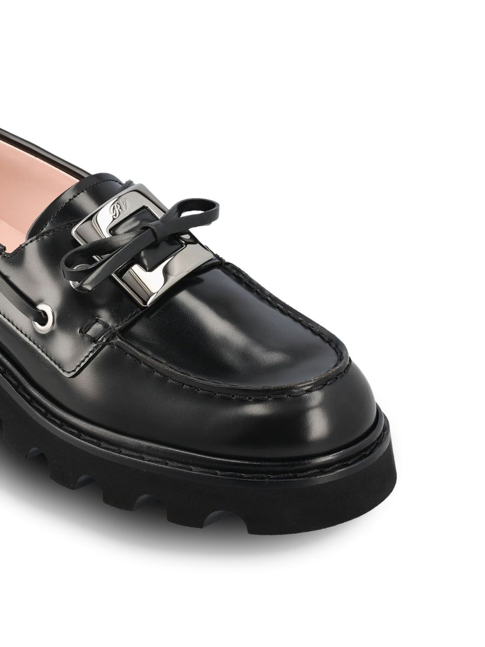 buckle-detail  loafers - 3