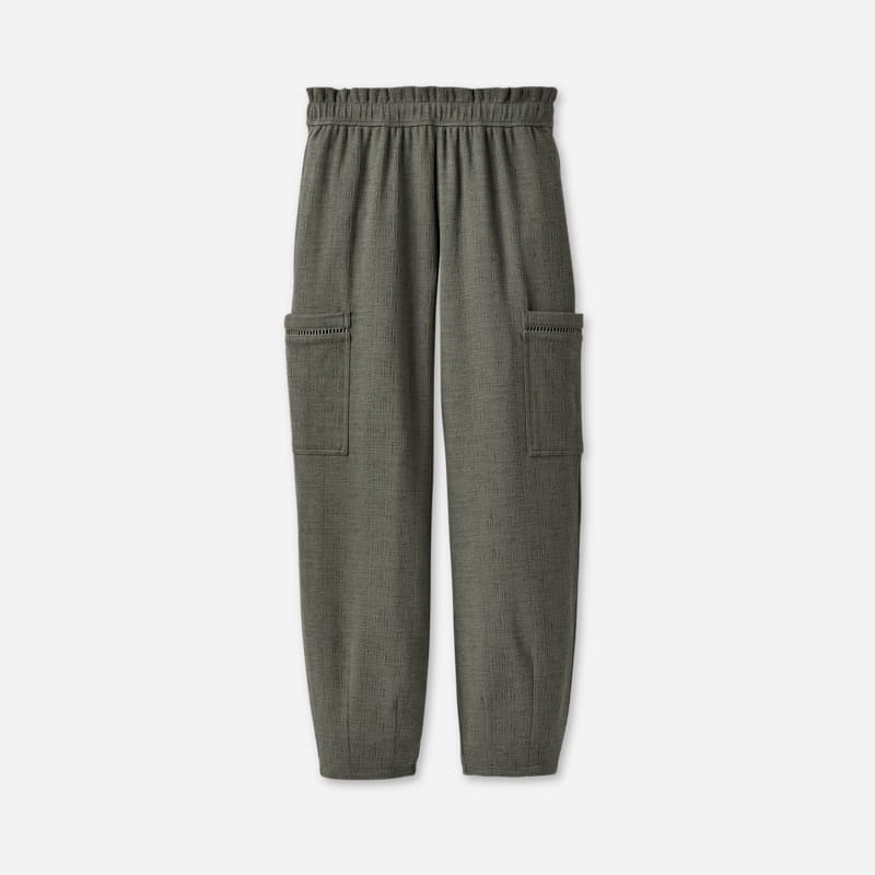 ® Women's Arisbeth Barrel Pant Bottoms in Green Grey 1