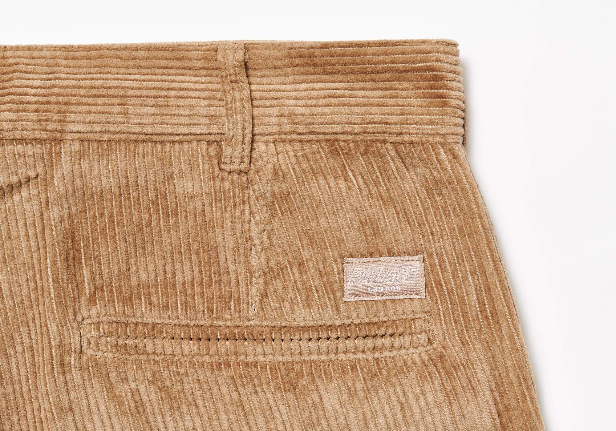 CORD PLAIN PANT FAWN - 4