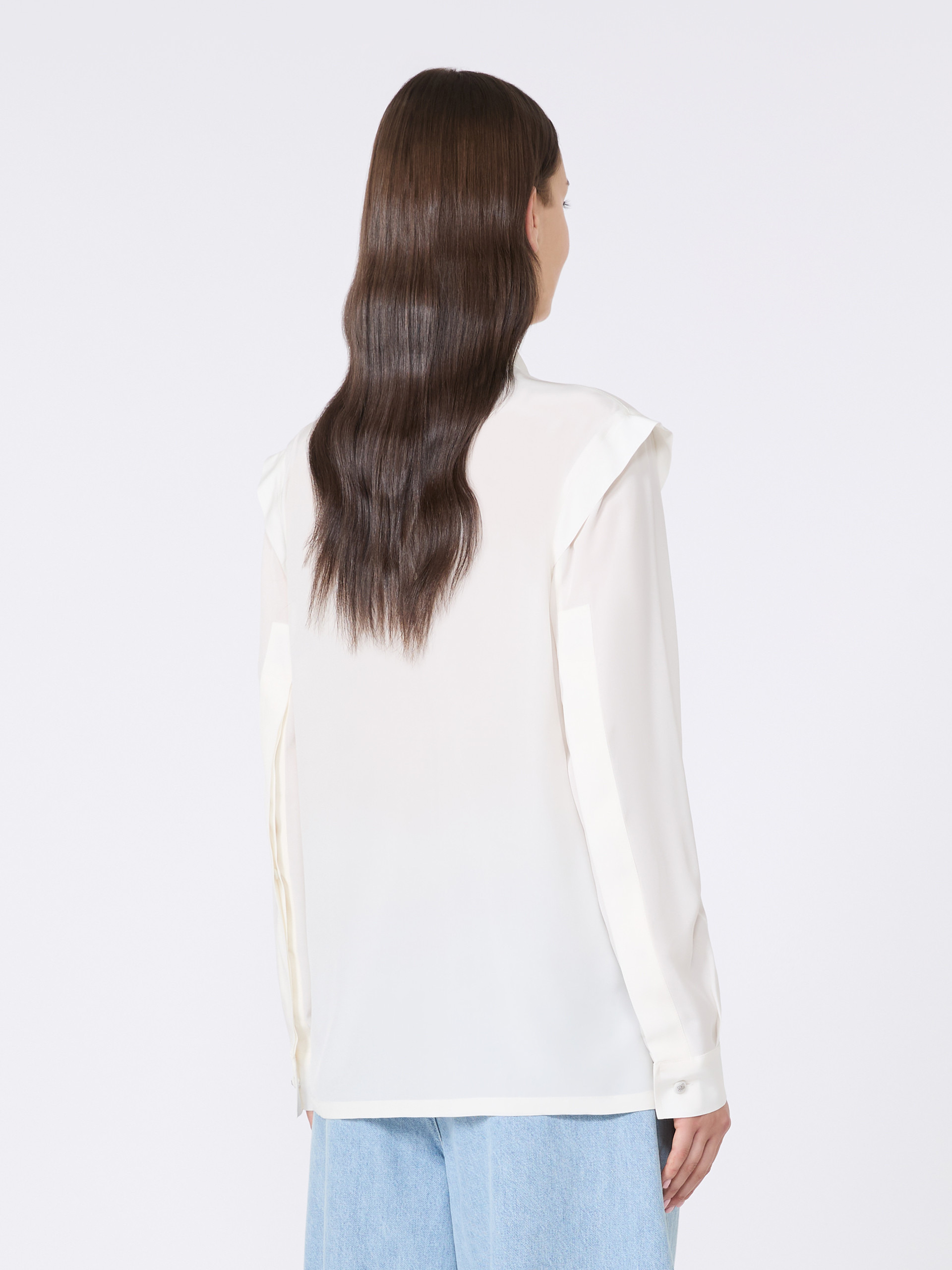 ZIRLO Straight-fit silk shirt - 4
