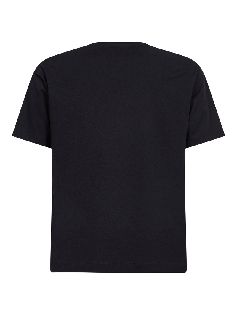 Dries Van Noten Black jersey regular-fit crewneck T-shirt outlook