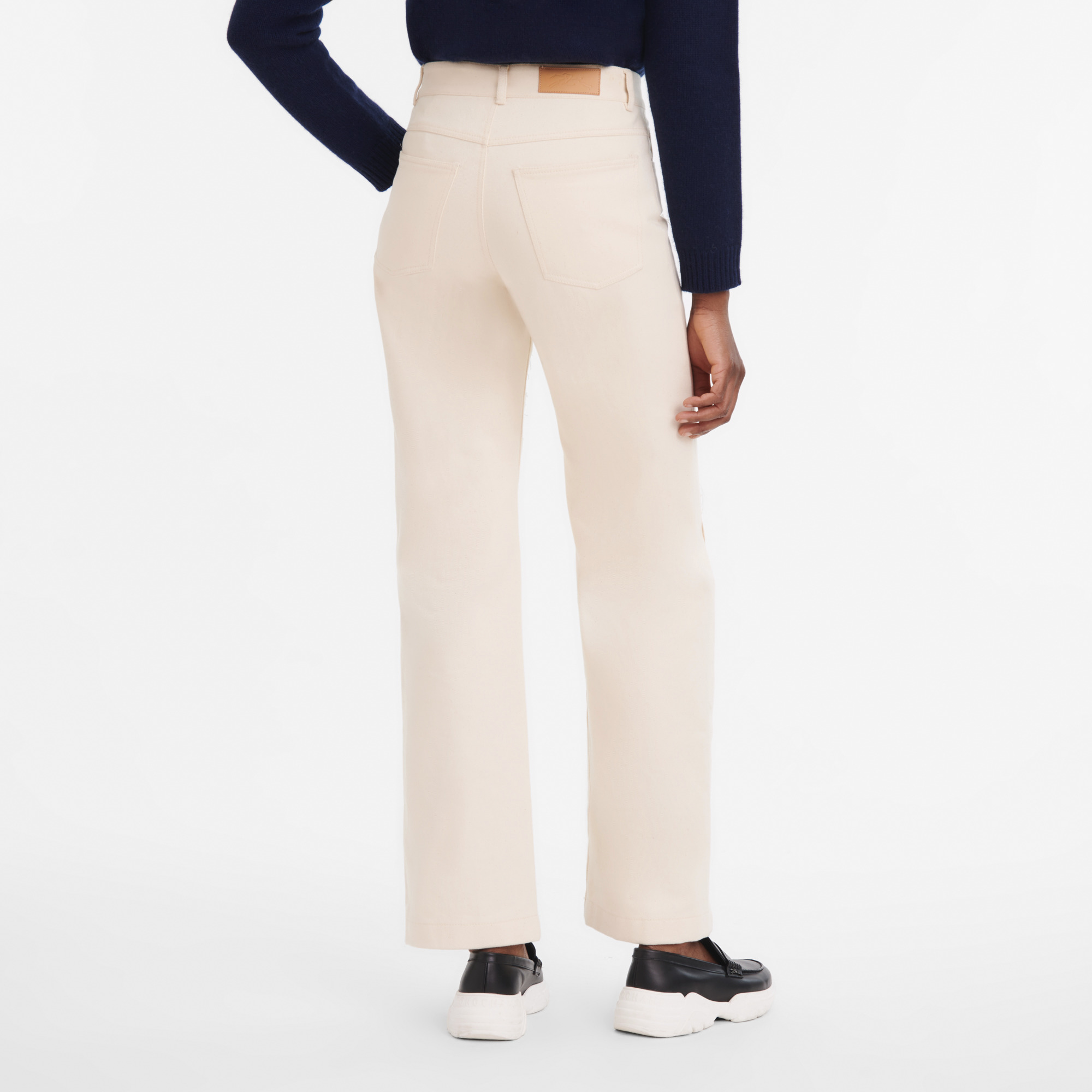 Fall-Winter 2023 Collection Trousers Ecru - OTHER - 4