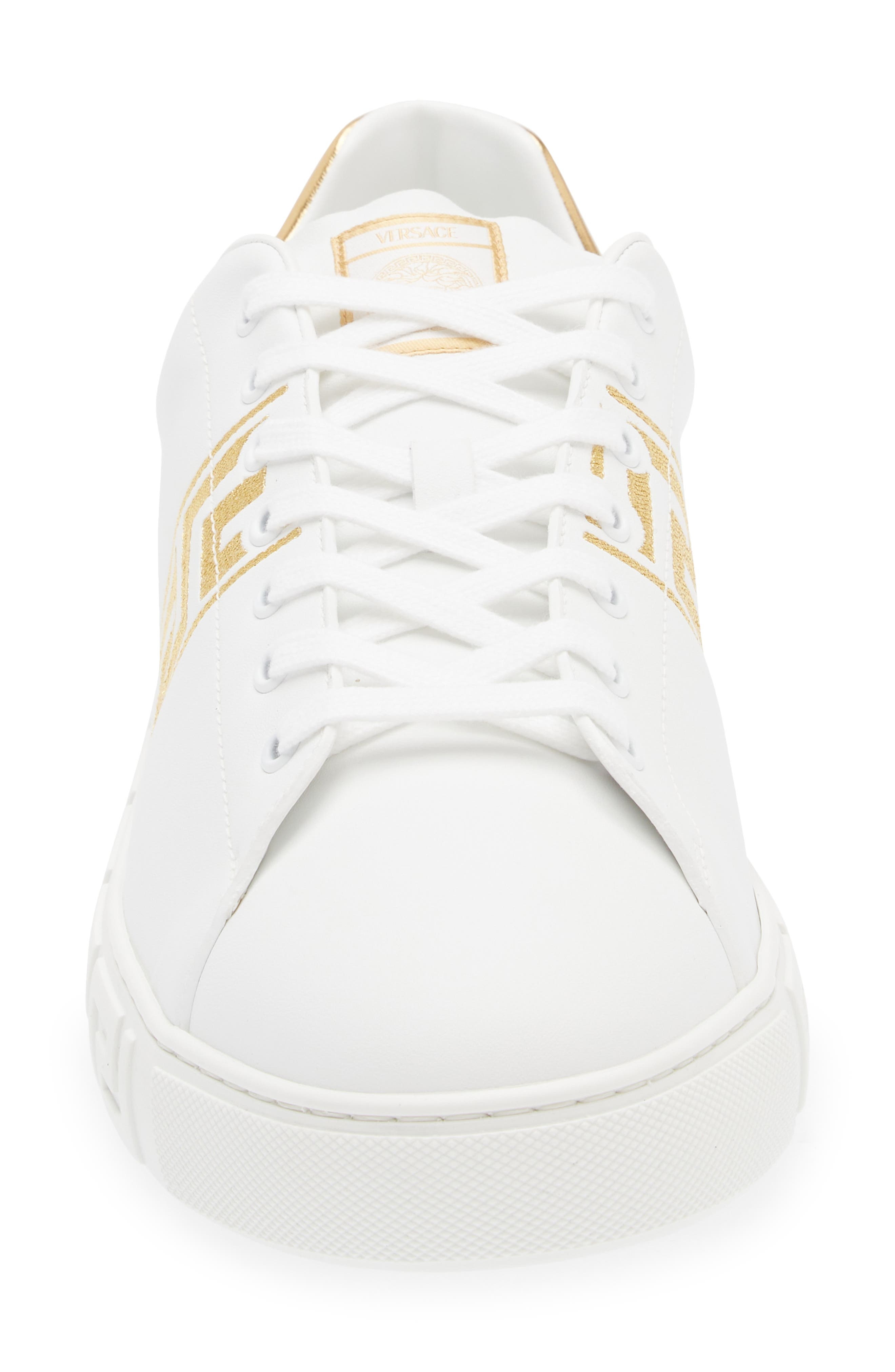 Barocco Greca Jacquard Low Top Sneaker - 4