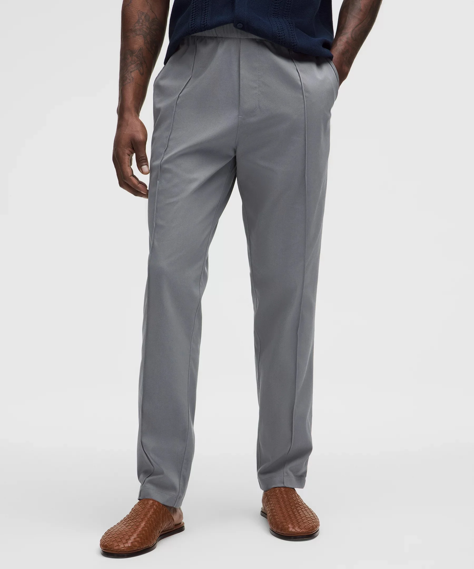 Cotton Twill Pintuck Pull-On Pant *Regular - 1