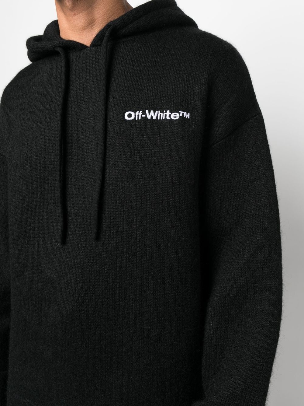 logo-print hoodie - 5