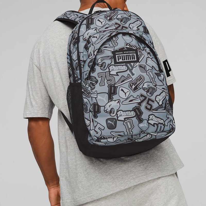PUMA Academy Backpack 'Black Teal White' 079133-10 - 5