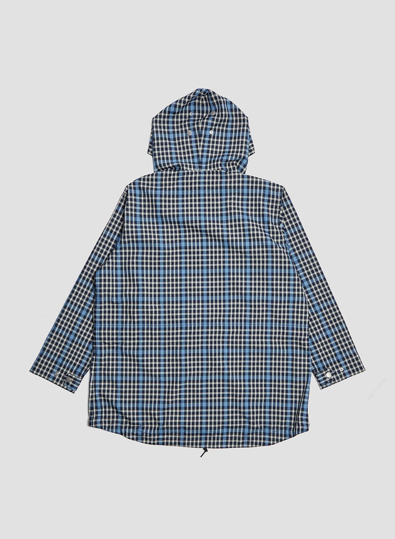 Nigel Cabourn Zip Smock in Navy Check outlook