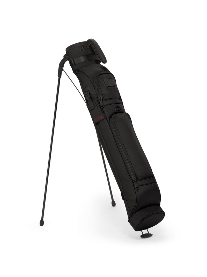 Alpha Nylon Golf Range Bag - Black 1