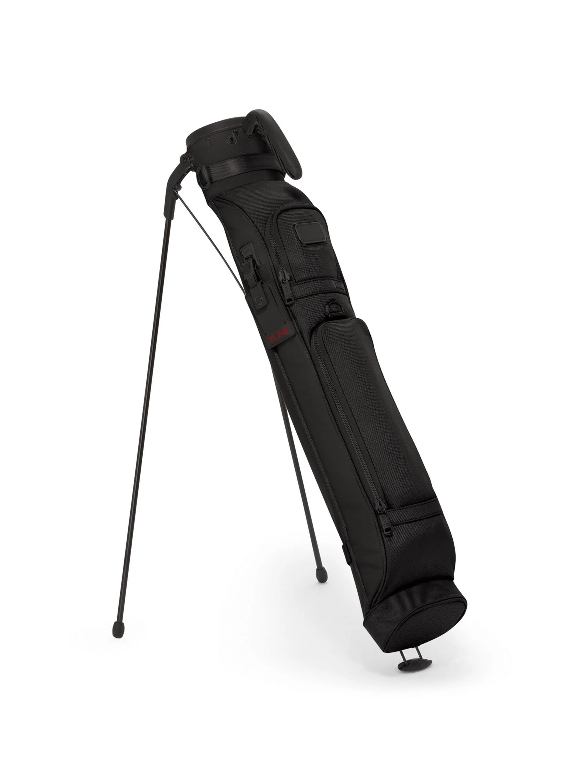 Alpha Nylon Golf Range Bag - Black - 1