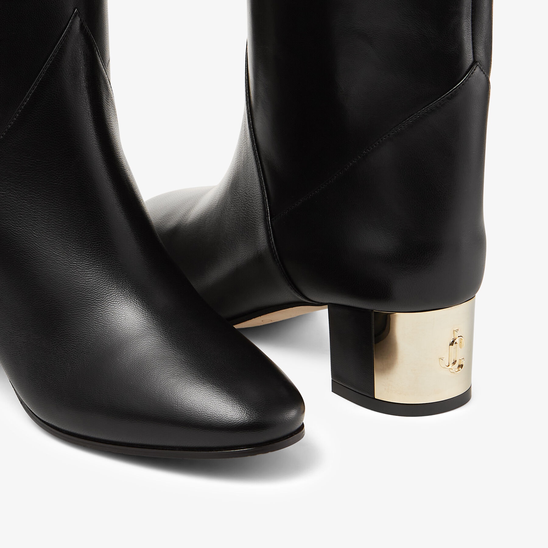 Rydea 45
Black Nappa Leather Knee High Boots - 5