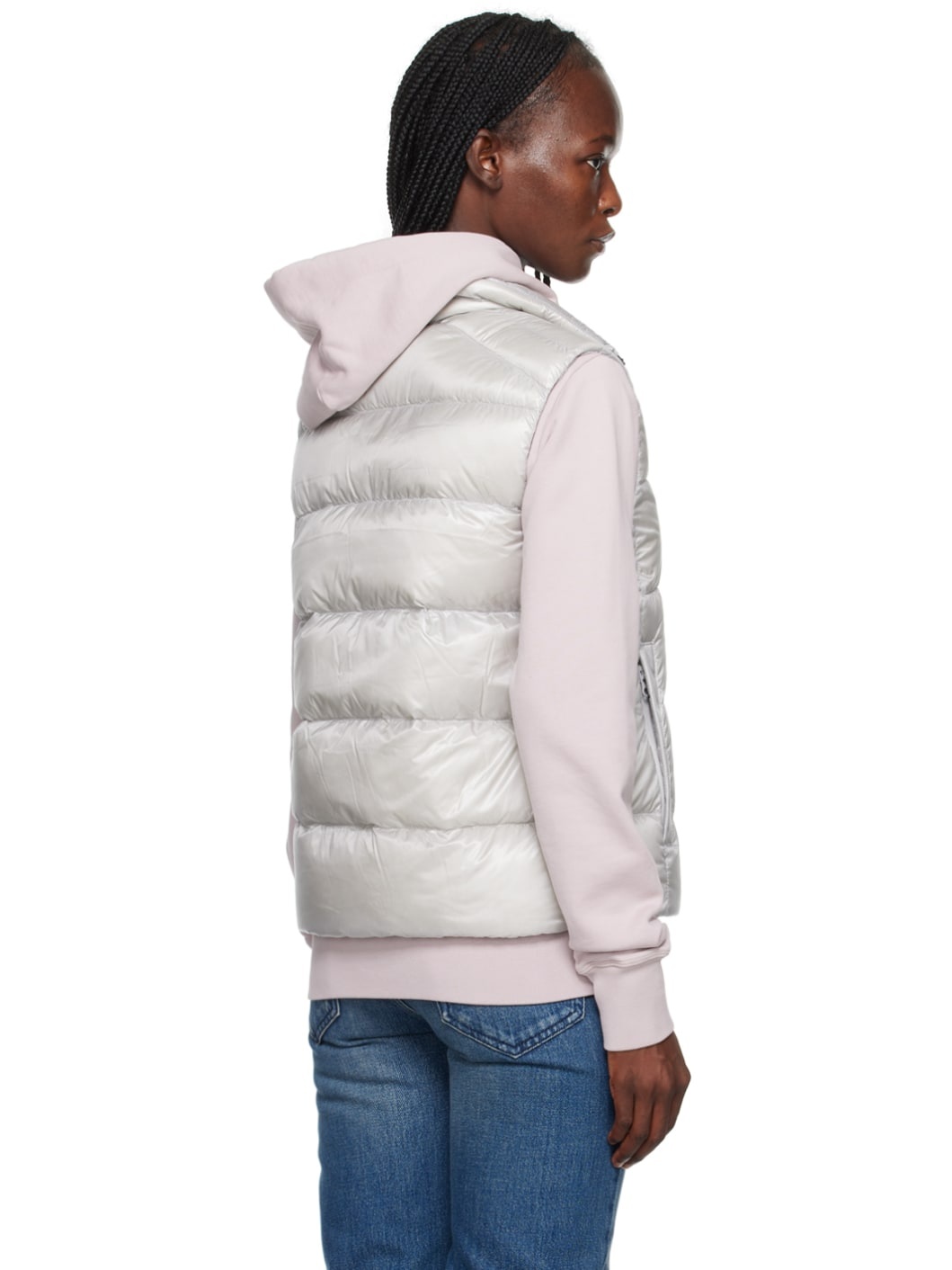 Gray Cypress Down Vest - 3