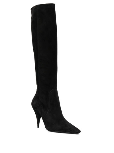 SAINT LAURENT knee-high boots outlook