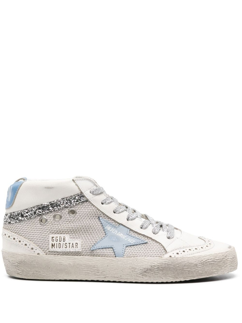 Mid Star mesh sneakers - 1