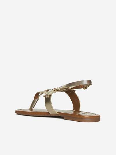 See by Chloé Chany leather toe-post sandals outlook