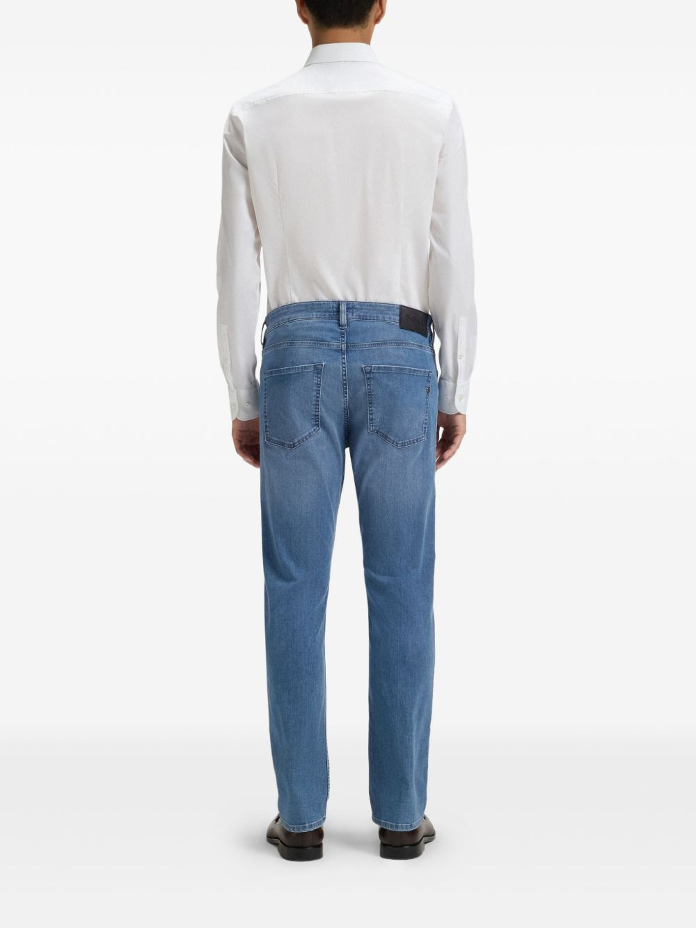 logo-appliqué jeans - 4