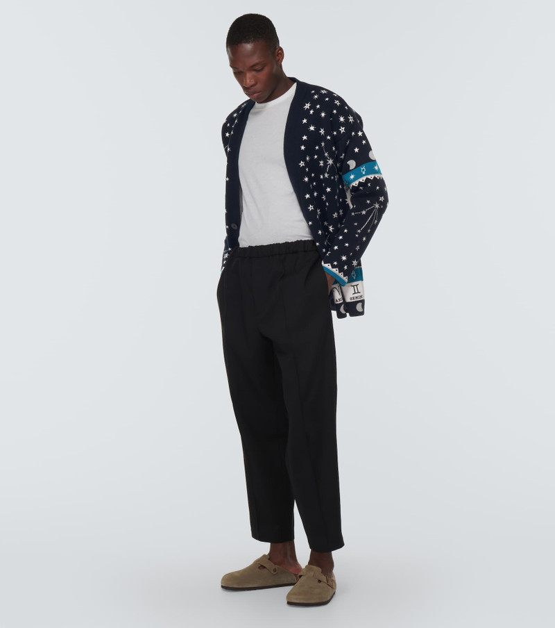 Alanui Astrology Wheel wool-blend cardigan outlook