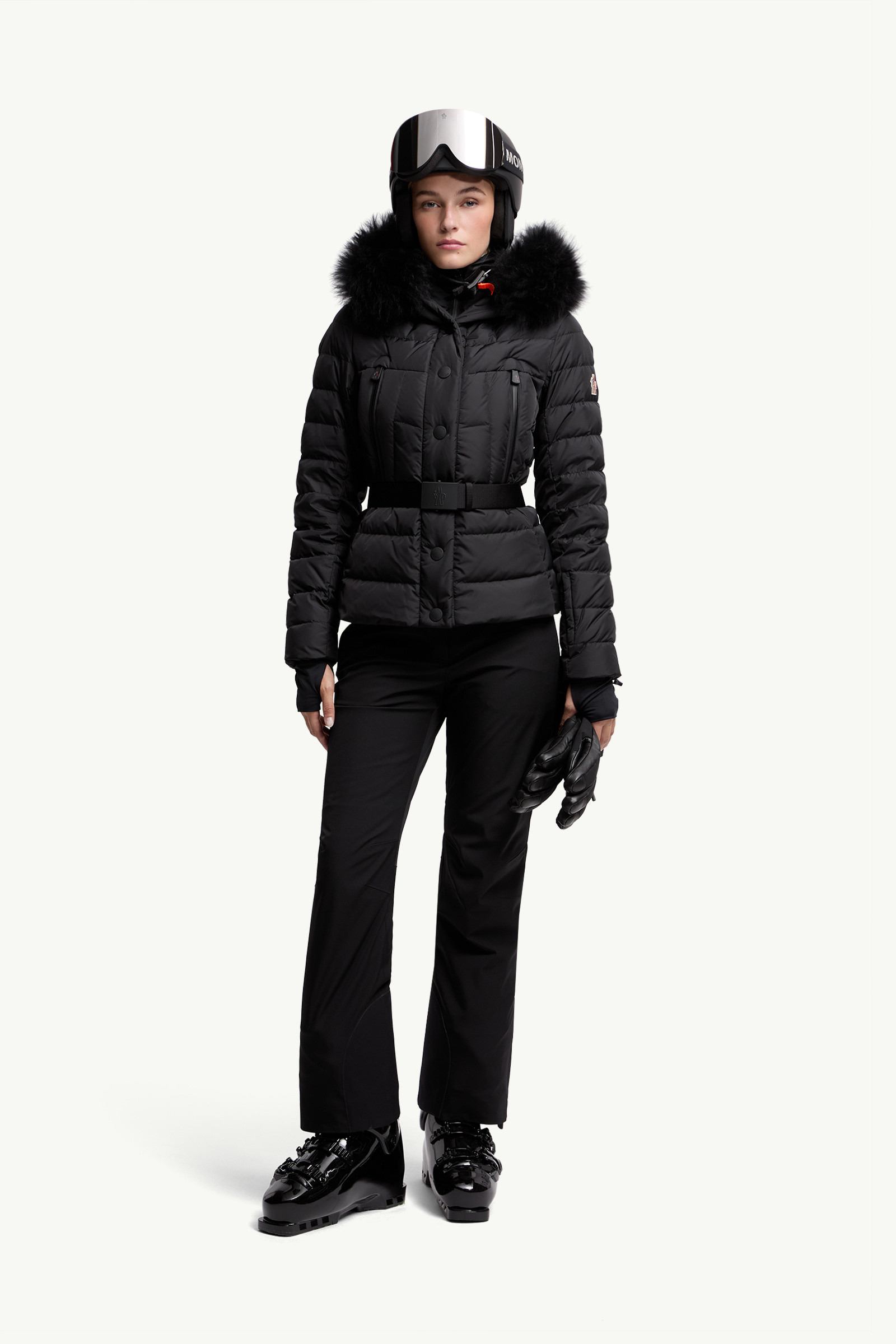 Beverley Hooded Shearling-Trimmed Ski Down Jacket - 2