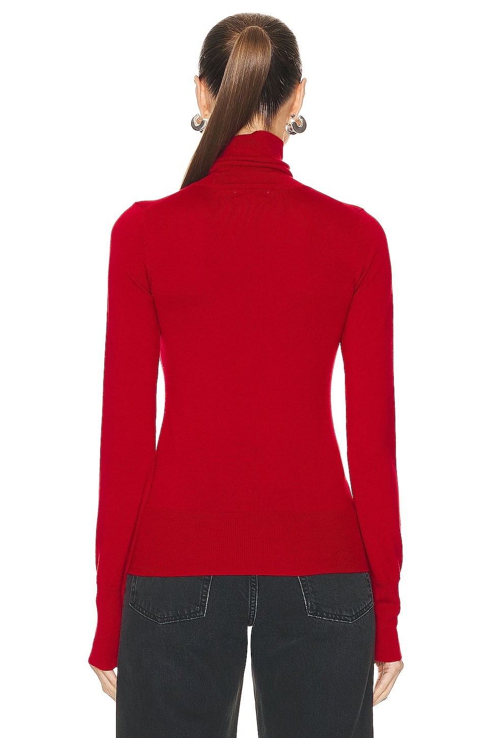 Merino Wool Turtleneck Sweater - 3