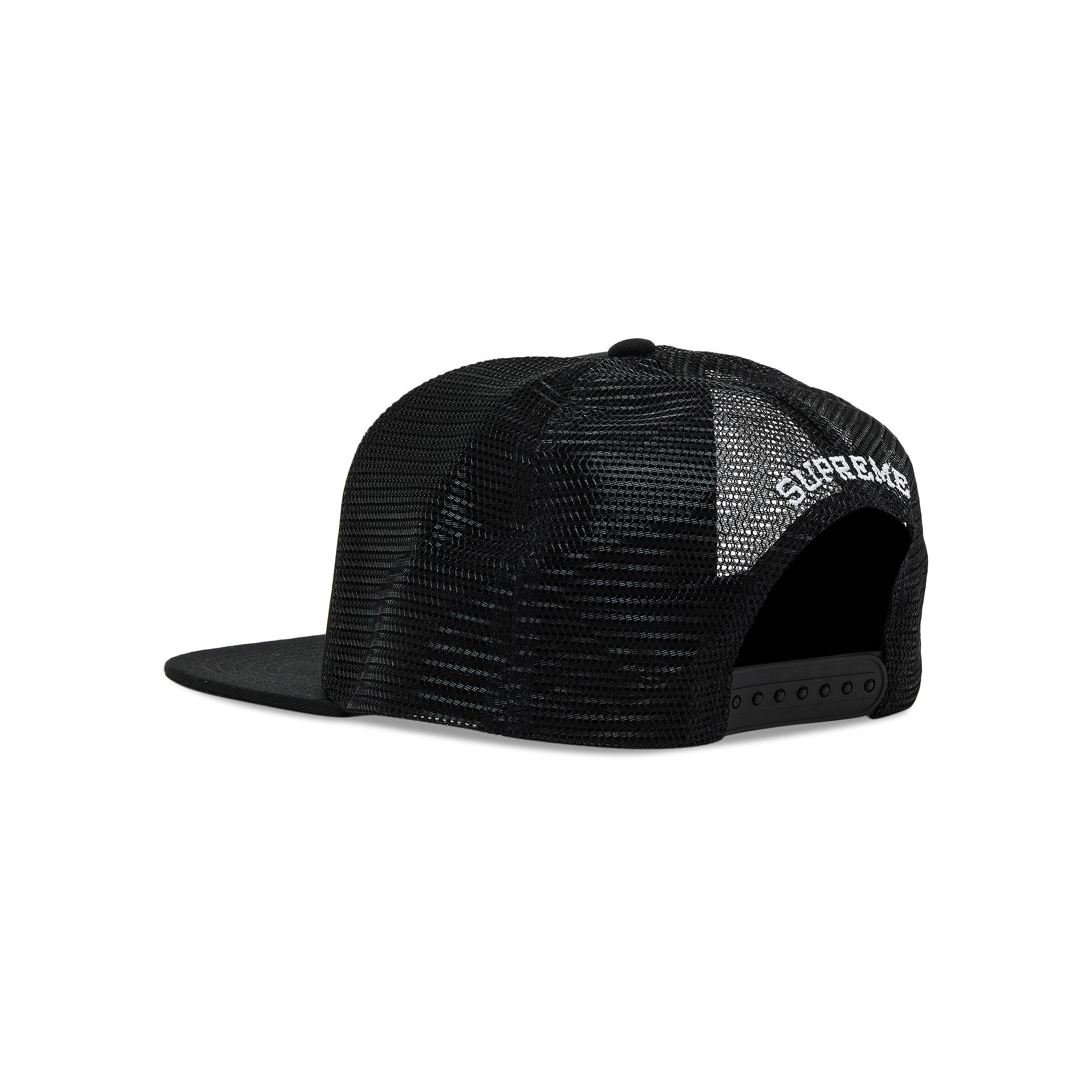 Supreme x Bounty Hunter Mesh Back 5-Panel 'Black' - 3